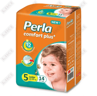 Sotib olish Perla Comfort Plus tagliklari hajmi 5, 11-25 kg, 14 dona Perla Comfort Plus tagliklari hajmi 5, 11-25 kg, 14 dona