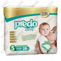 Predo Baby tagliklari hajmi 5, 11-25 kg, 28 dona