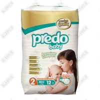 Predo Baby tagliklari hajmi 2, 3-6 kg, 12 dona