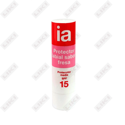 Бальзам для губ Interapothek со вкусом клубники SPF 15 4 г