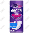 Прокладки ежедневные Always Extra protect large 24 шт