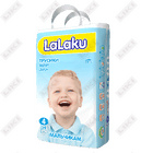 Подгузники-трусики Lalaku для мальчиков размер 4, 7-14 кг, 54 шт