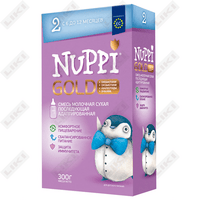 Смесь молочная Nuppi Gold 2 с 6 месяцев 300 г