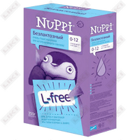 Купить Смесь молочная Nuppi L-free безлактозная до 12 месяцев 350 г Смесь молочная Nuppi L-free безлактозная до 12 месяцев 350 г