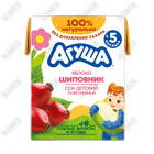 Сок детский Агуша Яблоко-Шиповник с 5 месяцев 200 мл