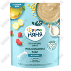 FrutoNanya sutli ko'p donli aralashma, olma, banan va qulupnay bilan, 6 oydan, 200 g